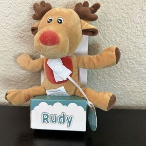 Rudy Pacifier Clip The teething pal christmas holiday winter infant Teething Egg